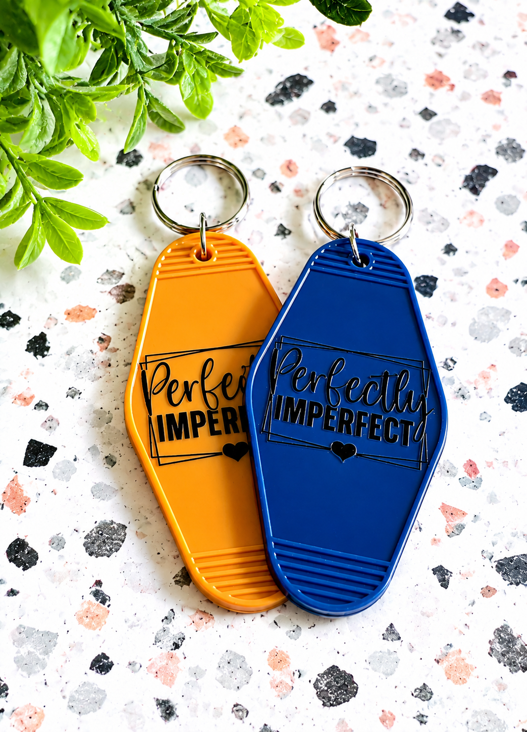 Perfectly Imperfect Motel Keychain