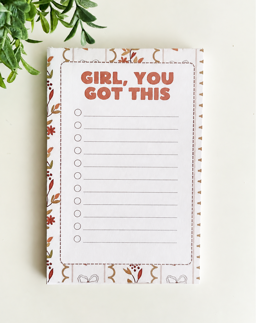 Girl, You Got This Notepad