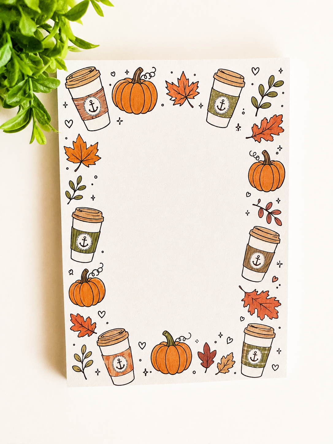 Pumpkin Spice & Everything Nice Notepad