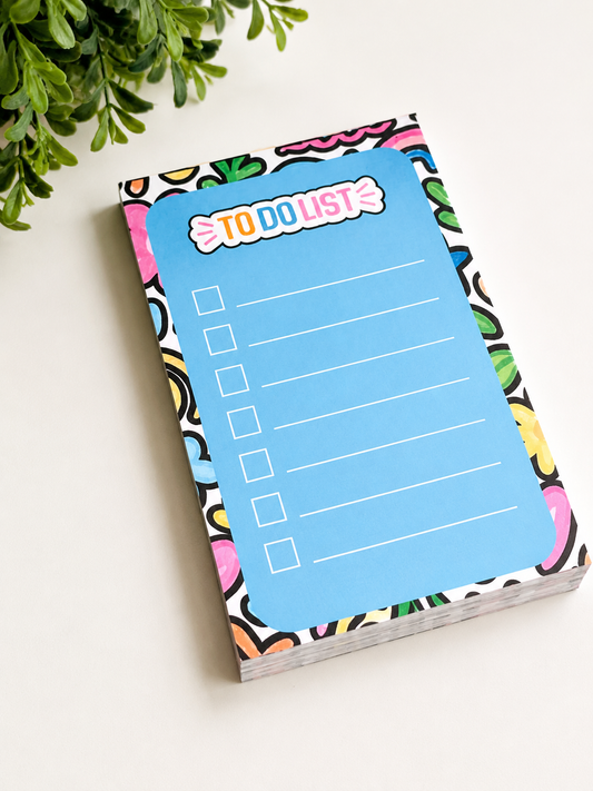 Color Pop To-Do List Notepad