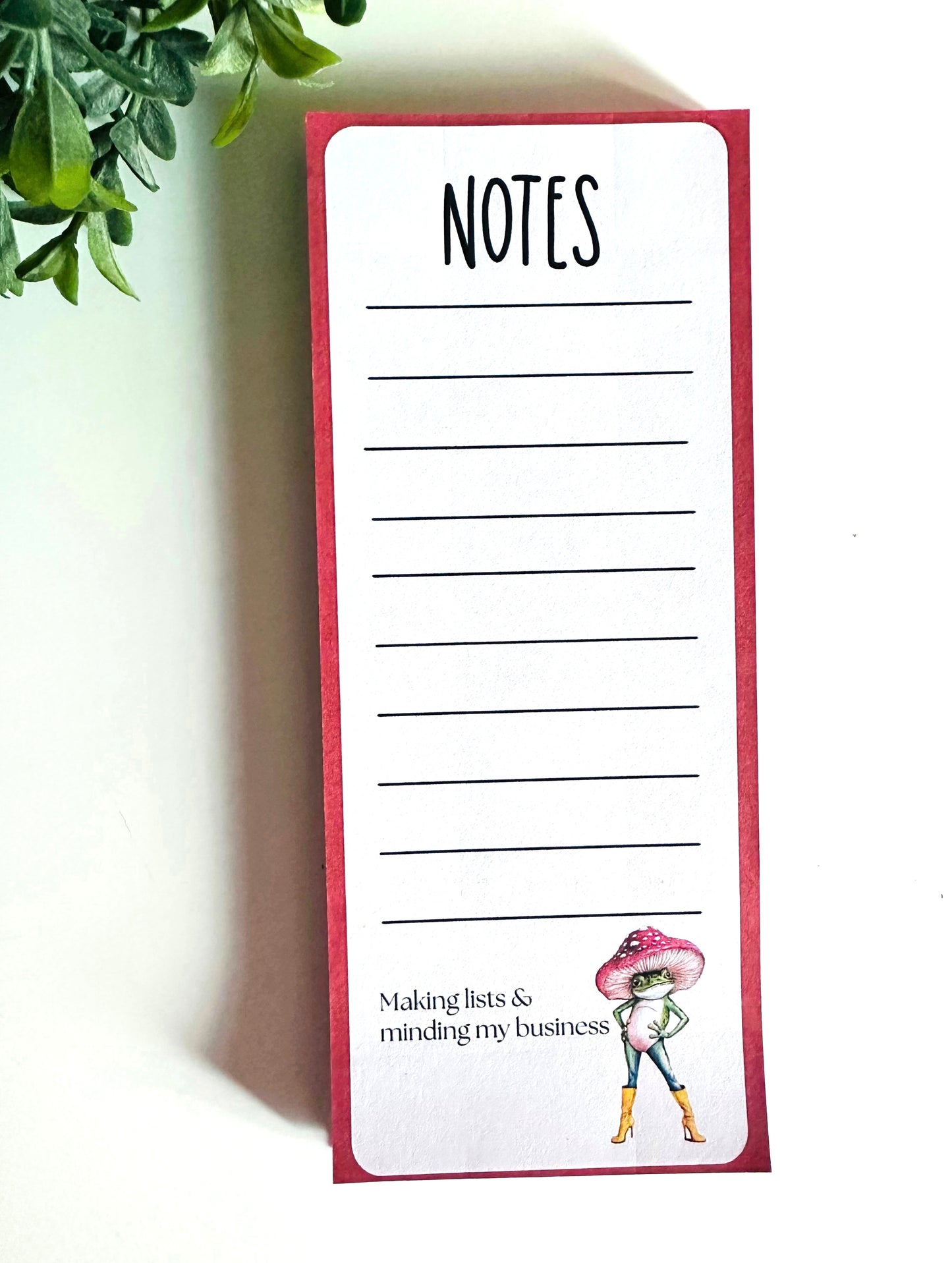 Minding My Business Notepad