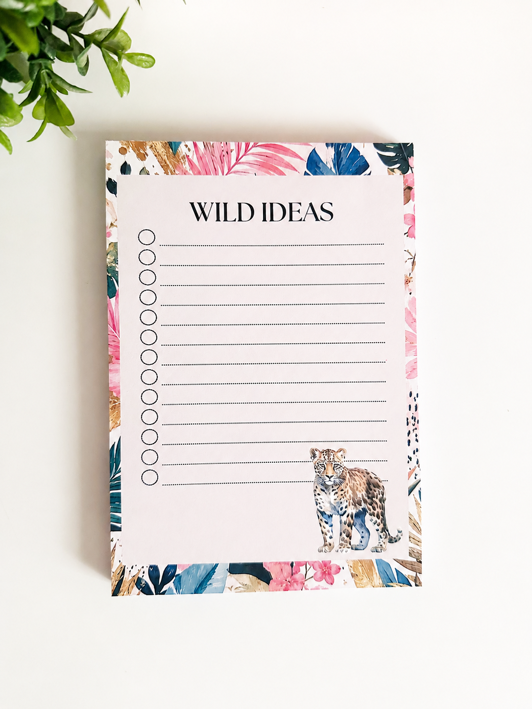Wild Ideas Notepad
