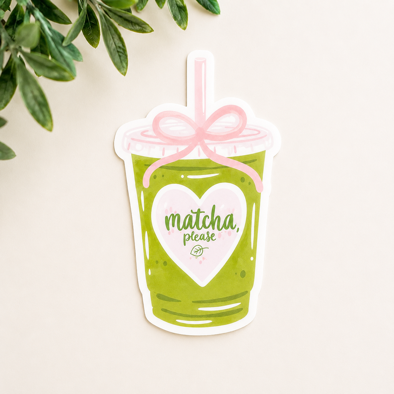 Matcha, Please Sticker