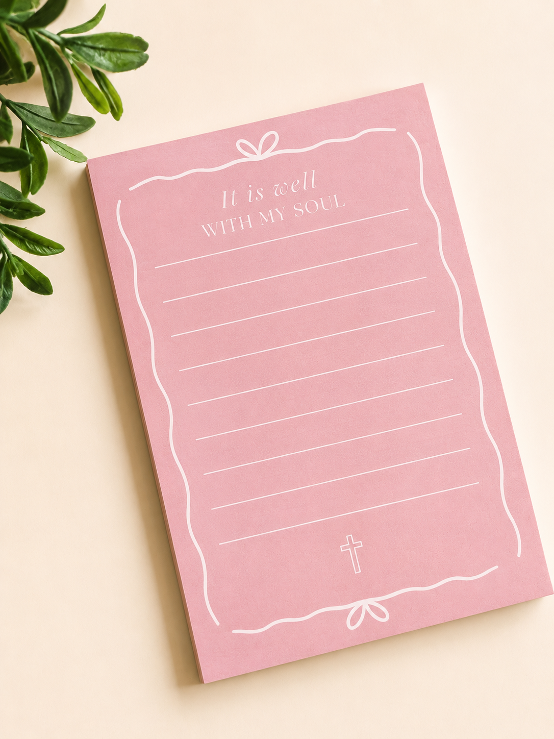 It Is Well Notepad