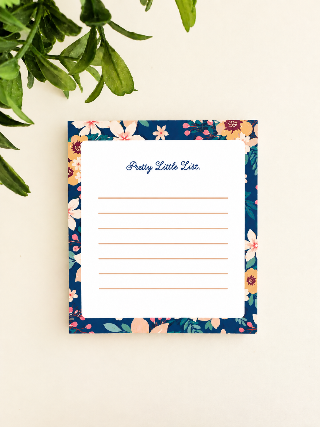 Floral Frame Mini Notes