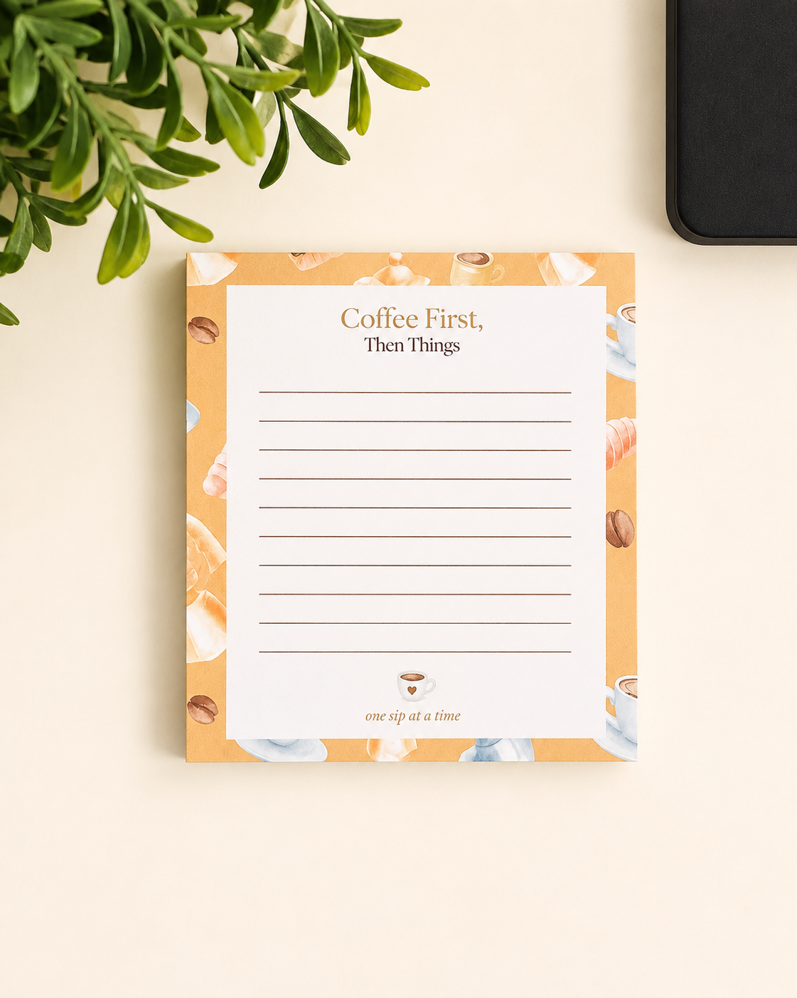 Coffee First Mini Notes Pad