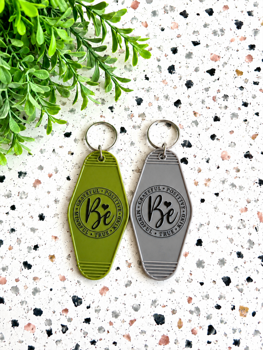 Be.. Motel Keychain