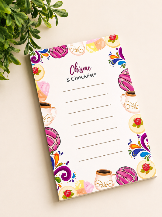 Chisme & Checklists Notepad