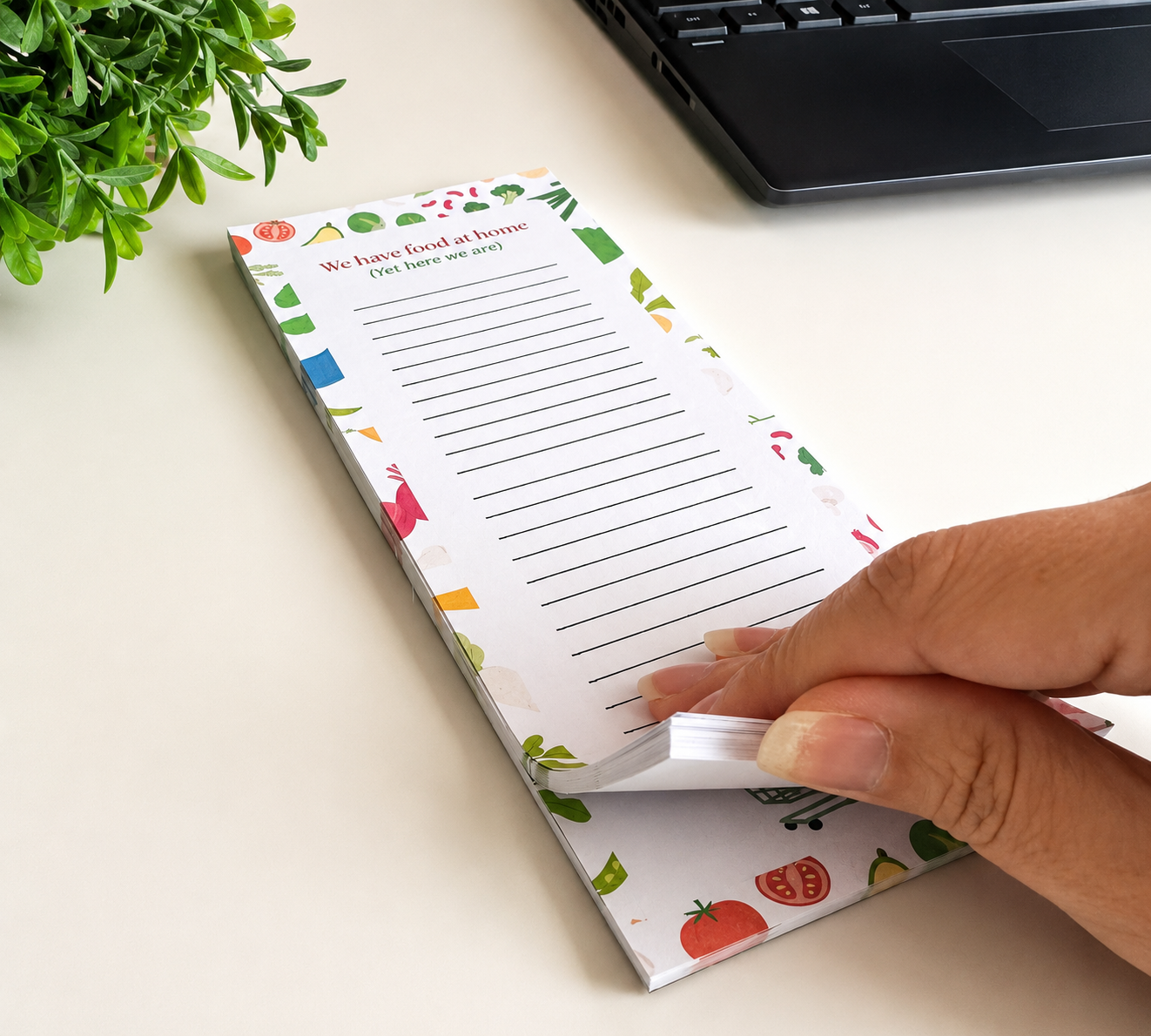 We Have Food at Home Notepad