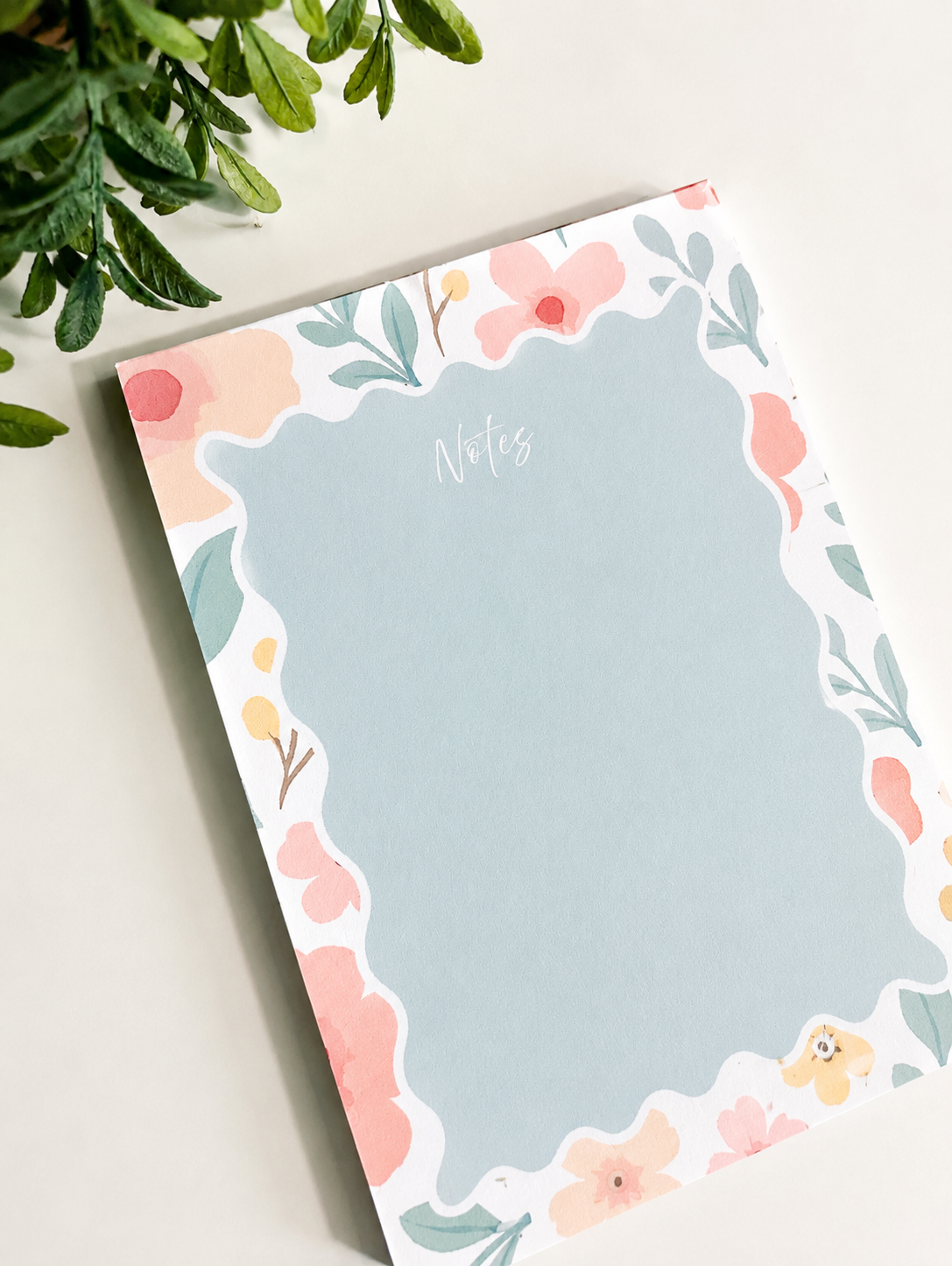 Soft Bloom Notes Notepad