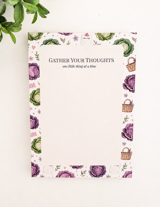 Gather Your Thoughts Notepad