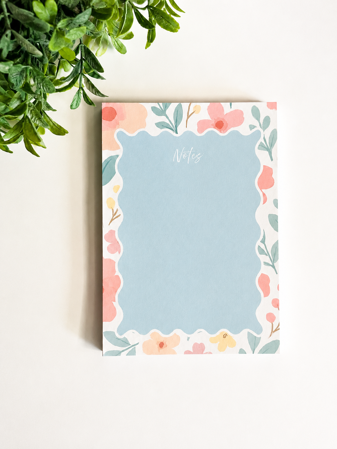 Soft Bloom Notes Notepad