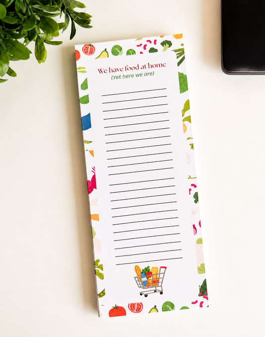 We Have Food at Home Notepad