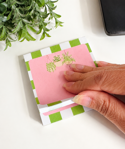 Plant Lady Mini Notes Notepad