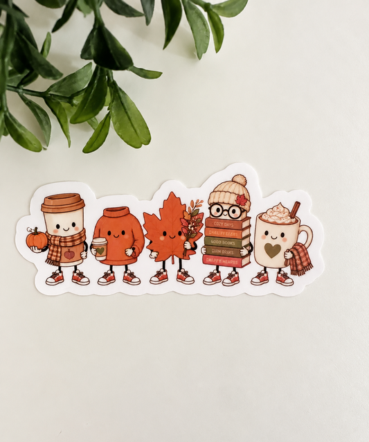 Fall Favorites Sticker