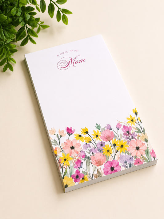 A Note From Mom Notepad