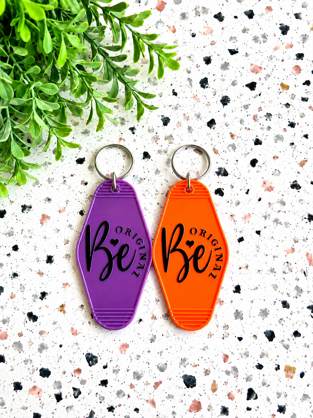 Be Original Motel Keychain