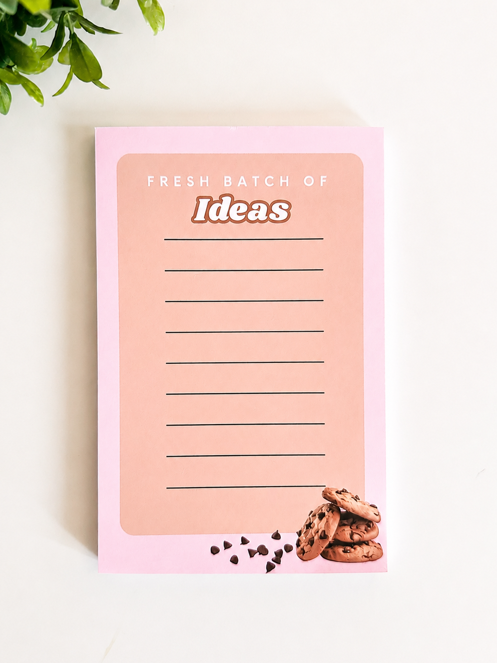 Fresh Batch of Ideas Notepad