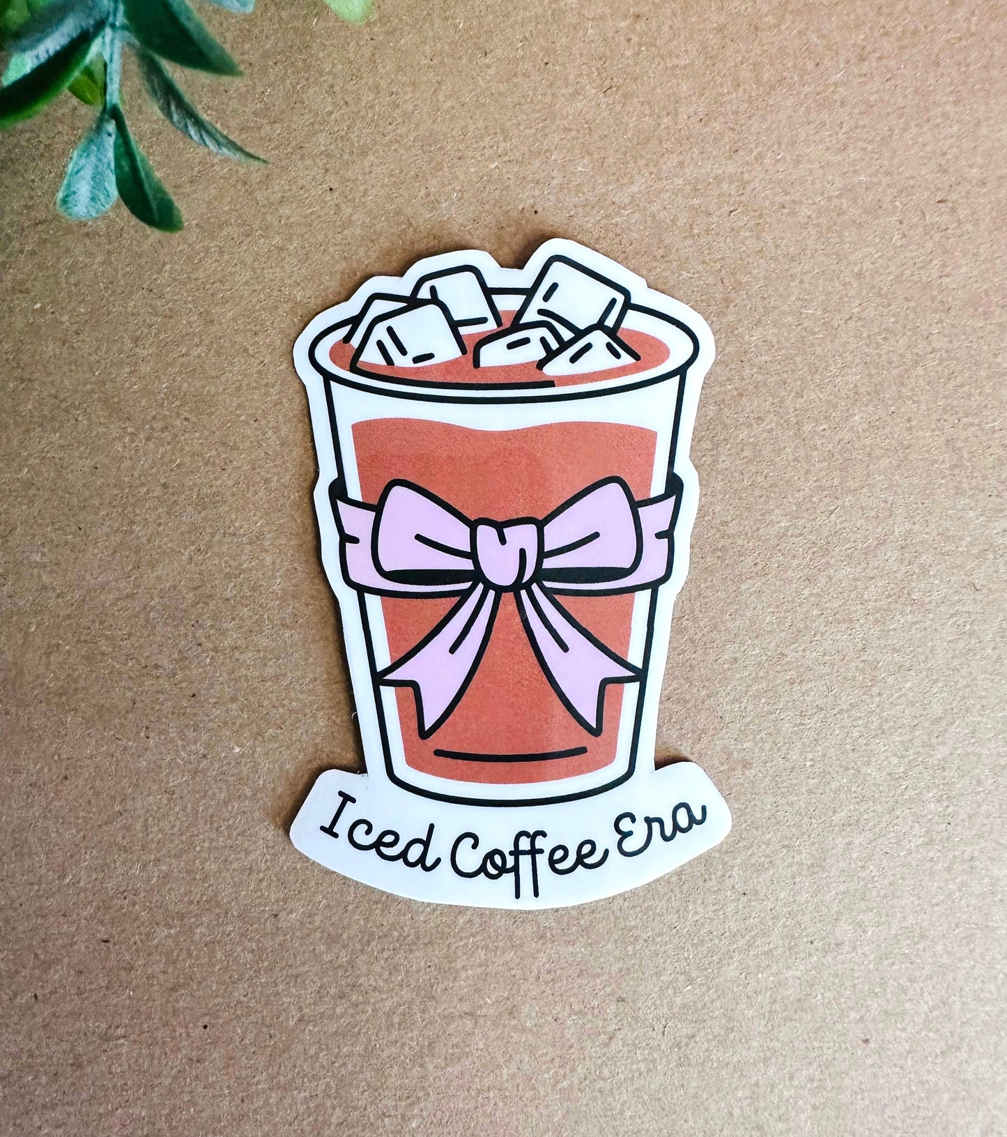Iced Coffee Era Sticker