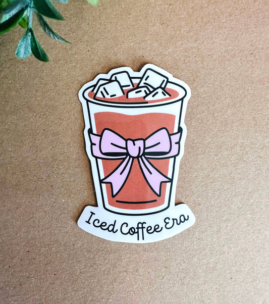 Iced Coffee Era Sticker