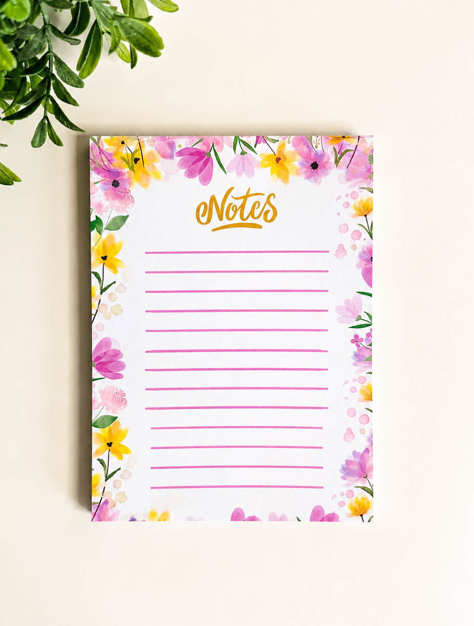 Bloom Notes Notepad