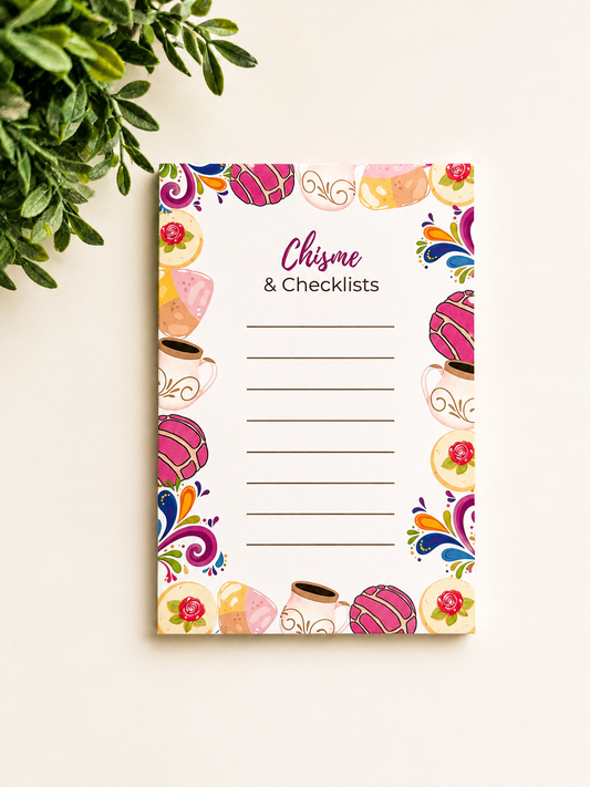 Chisme & Checklists Notepad