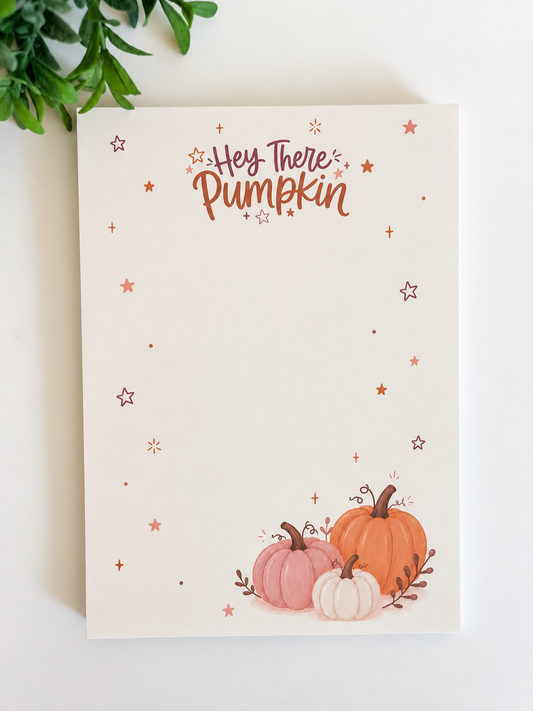 Hey There, Pumpkin Notepad